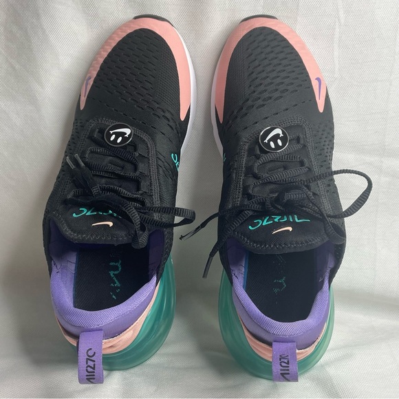 Nike Air Max 270 Have A Day Black Jade Pink White Easter Mens US 11 CI2309-001 - Picture 12 of 15